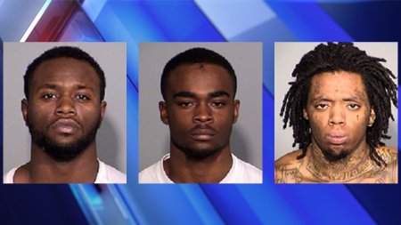 From left: Jalen Watson, Larry Jo Taylor Jr., and Diano Gordon were arrested in 2015 for the murder of Amanda Blackburn.