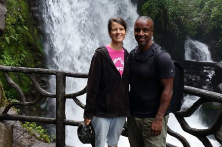 The late Pastor Orlando Rivera (R) and his wife Nancy Rivera in happier times.