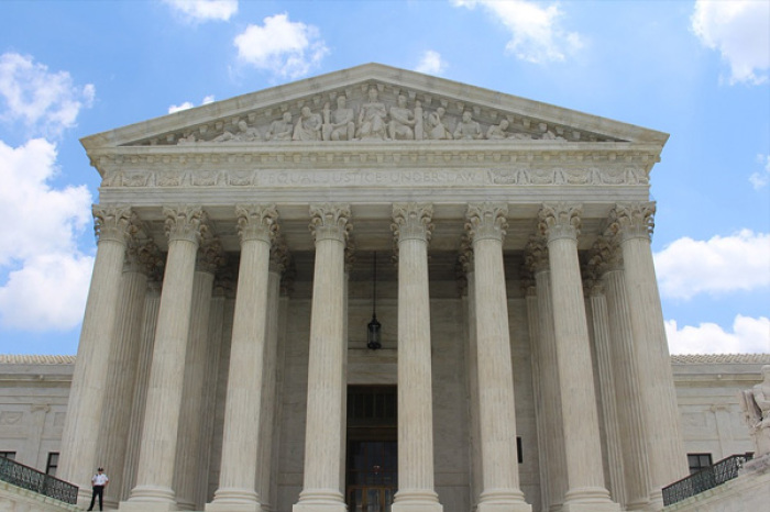 The U.S. Supreme Court building in Washington, D.C. 