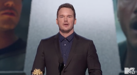 Chris Pratt accepts the 2018 MTV Movie & TV Award Generation Award and shares nine important tips for his fans to remember, June 18, 2016.