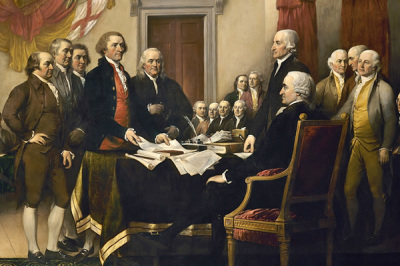 Signing of the Declaration of Independence