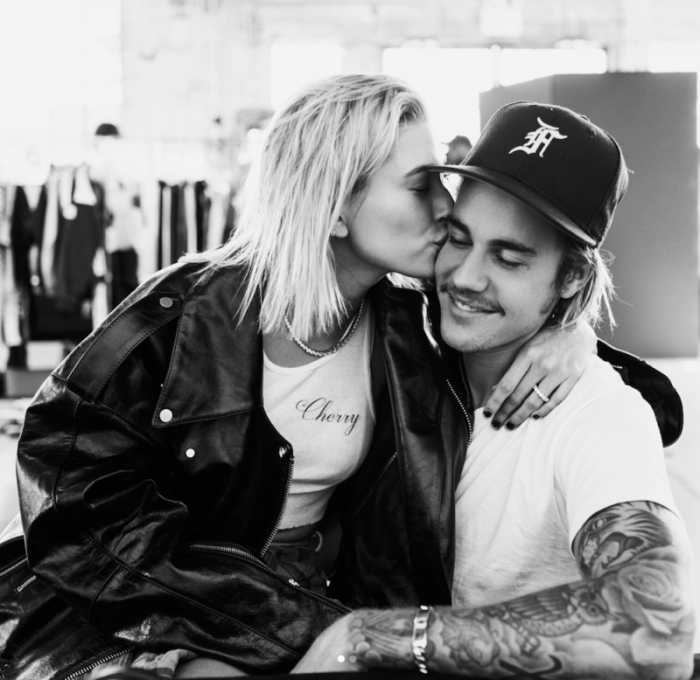 Justin Bieber and Hailey Baldwin 