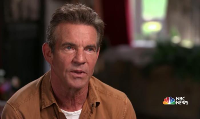 Actor Dennis Quaid speaks with Megyn Kelly, 2018.