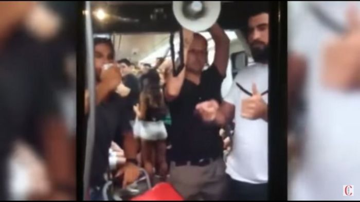 9 Evangelists Arrested After Causing Subway Panic, Shouting 'We Will All Burn in Hell' in Valencia, Spain, on August 4, 2018.