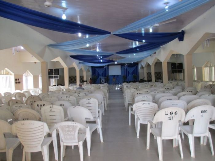 Church in Nigeria in this undated photo.