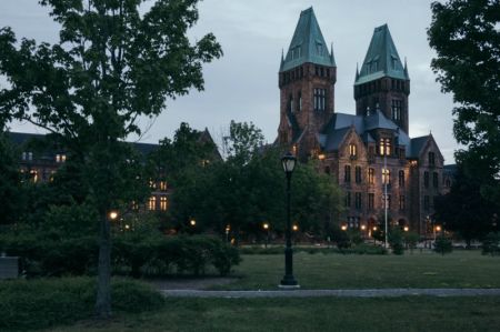 Hotel Henry is housed in a former mental asylum designed by famed architect Henry Hobson Richardson.