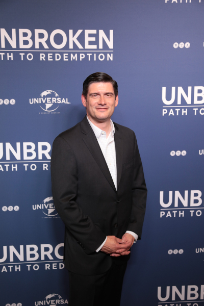 Will Graham at the red carpet premiere of 'Unbroken: Path to Redemption,' Dallas, Texas, Sept 8, 2018.