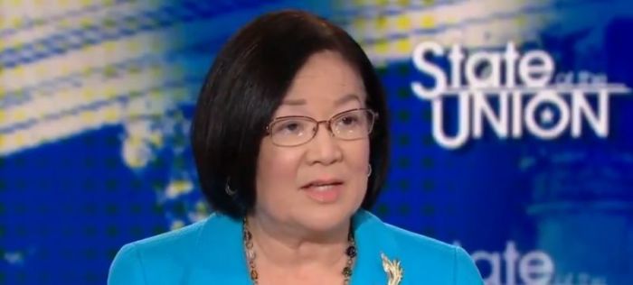 U.S. Senator Mazie Hirono, D-Hawaii, on CNN's 'State of the Union,' September 23, 2018.