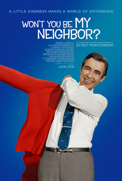 Morgan Neville's new movie, 'Won't You Be My Neighbor' now available on DVD, 2018.