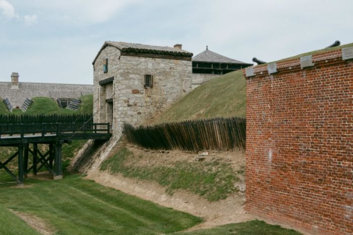 Old Fort Niagara near Youngstown, New York.