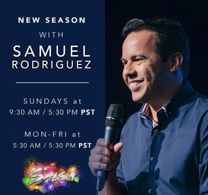 New Season with @pastorsamuelrodriguez on TBN Salsa, 2018.