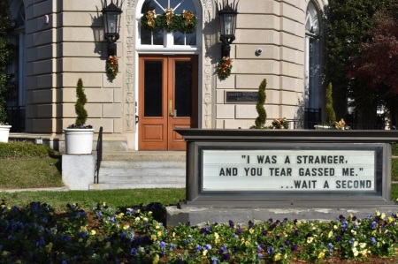 The United Methodist Building, a non-government building on Capitol Hill in Washington, DC, which is overseen by the UMC General Board of Church & Society. 