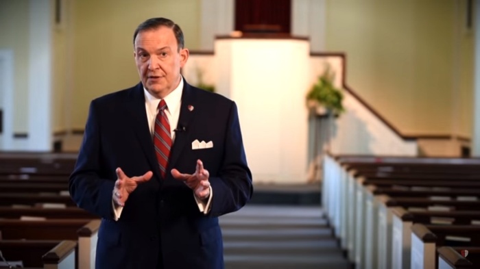 Ligon Duncan, who is the chancellor of Reformed Theological Seminary in Mississippi, in a video on December 4, 2018.