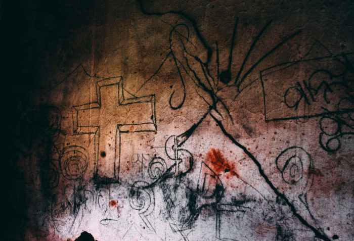 Walls of a Baptist church in Kandhamal still bear scars of destruction by Hindu nationalists in 2008. The building is unusable; members of the church continue to hold services elsewhere. 