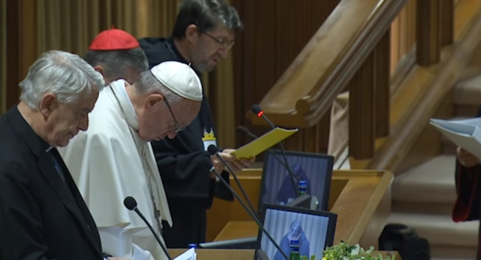 Pope Francis at the Vatican in January 2019.