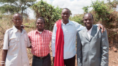 Credit : Jacob, center, with a Timothy Initiative “Paul & Timothy,” and Jacob’s disciple