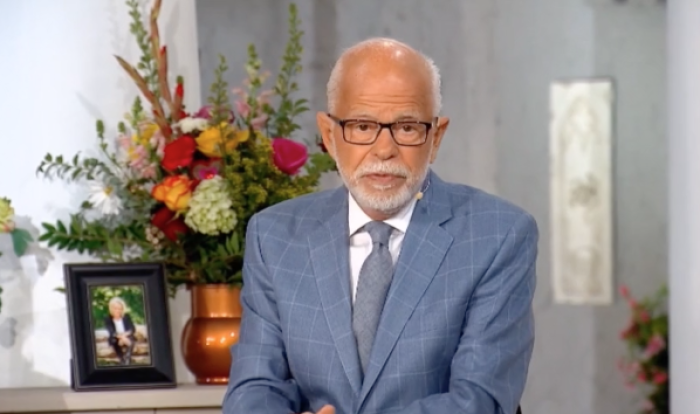 Jim Bakker talks on 'The Jim Bakker Show,' Feb. 22, 2019.