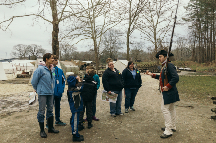 The American Revolution Museum at Yorktown. 