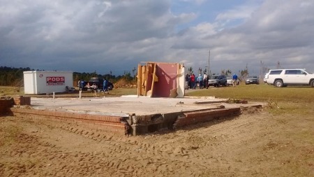 Earnestine Reese's prayer closet survived a deadly tornado that hit Beauregard, Ala. on March 3, 2019.