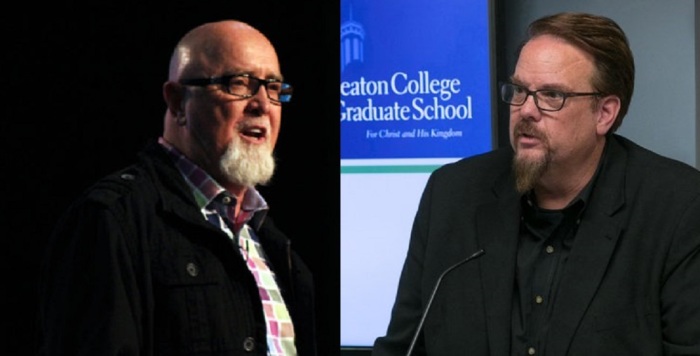 James MacDonald (L), Ed Stetzer (R).