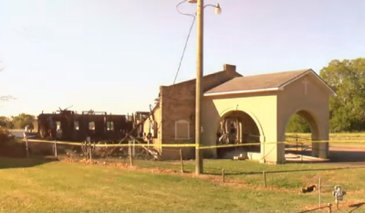 The Greater Union Baptist Church in St. Landry Parish, Louisiana, was set on fire on April 2, 2019.