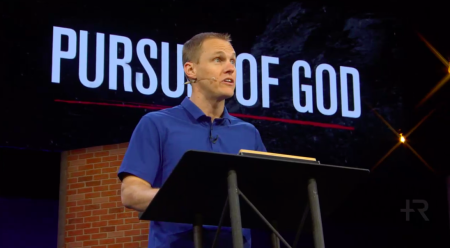 David Platt speaks at the Secret Church event on Friday, April 26, 2019.