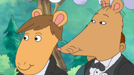 Mr. Ratburn’s wedding in Arthur. 