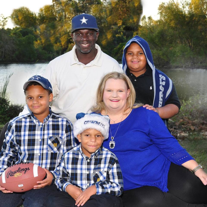 Late Celebration Westbank Campus Pastor Claude Williams, his wife, Twila, and their sons Emmett, Elijah and Emory.