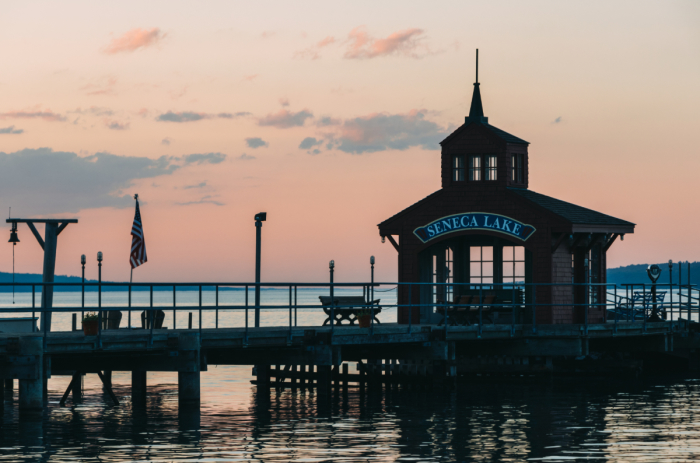 Seneca Lake is one of New York’s Finger Lakes.