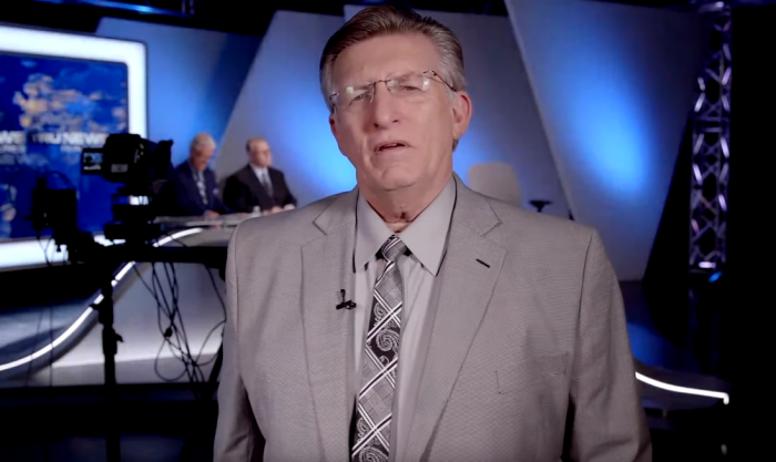 Rick Wiles, TruNews broadcaster, pastor of Flowing Streams Church in Vero Beach, Florida. 