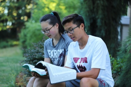 Joelle (L) and Joseph (R) Chung