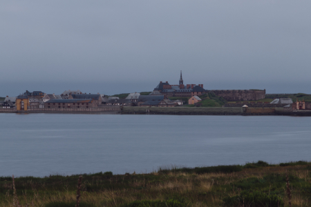 The Fortress of Louisbourg National Historic Site on Cape Breton in Nova Scotia.