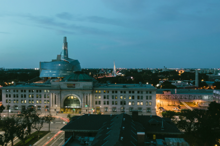 Winnipeg, the provincial capital of Manitoba, is Canada’s seventh-largest city.