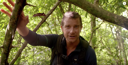 Bear Grylls appears in a clip from 'You vs. Wild,' a Netflix interactive series published on Mar 27, 2019.