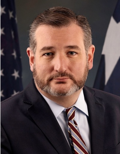 United States Senator Ted Cruz of Texas. 