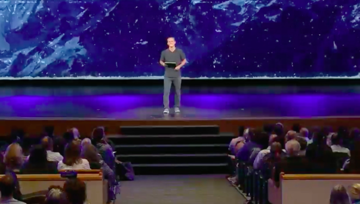 David Platt speaks at McLean Bible Church, Sept. 18, 2019.