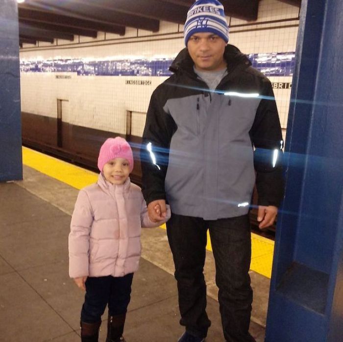 The late, Fernando Balbuena-Flores, 45, and his daughter.