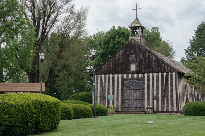 Dating to 1799, the Church of the Holy Family was built in the traditional French colonial manner.