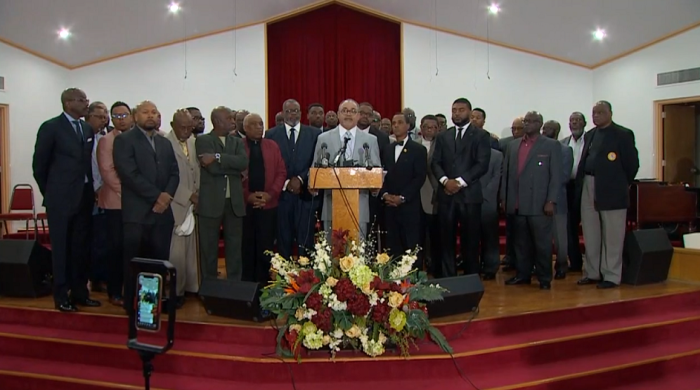 Members of the Faith and Community Leaders United Group in Fort Worth, Texas.