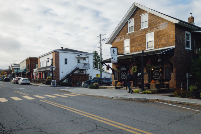 Sutton, a charming village in Quebec’s Eastern Townships near the U.S. border and Vermont. 