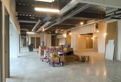 Construction on the new Nashville, Tennessee headquarters for Family Stations, Inc. The facility is expected to be completed in January 2020. 