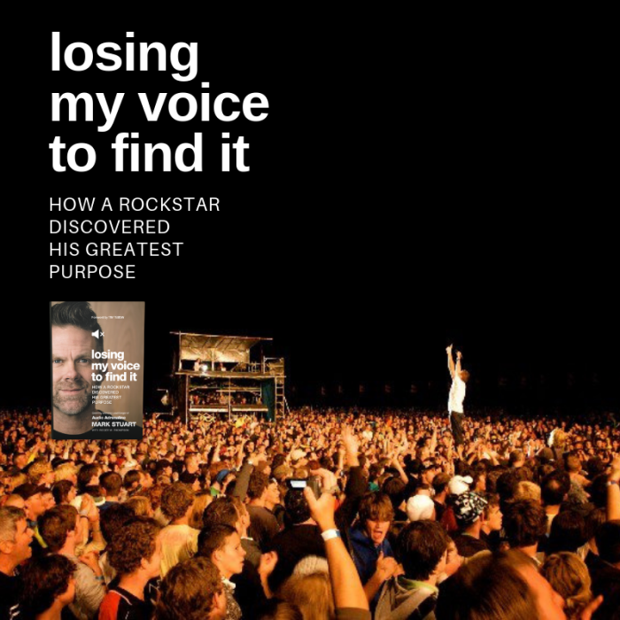 In his new book, former Audio Adrenaline frontman Mark Stuart shares how he lost his voice only to discover his greater, God-given purpose.