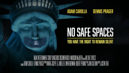 'No Safe Spaces' movie poster.