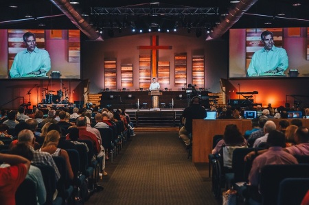 Grace Fellowship Church of Katy, Texas. In December 2019, the congregation voted to leave the United Methodist Church. 