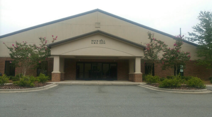 The RockHill AME Zion Church in Concord, N.C.