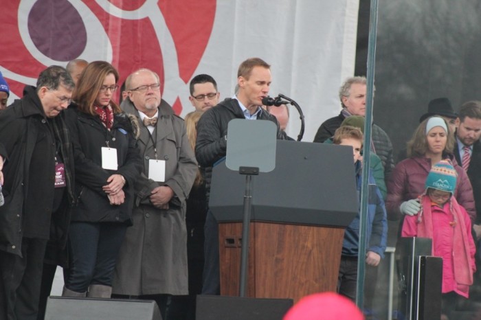 McLean Bible Church Pastor David Platt says a closing prayer at the 2020 March for Life rally in Washington, D.C., on Jan. 24, 2020. 