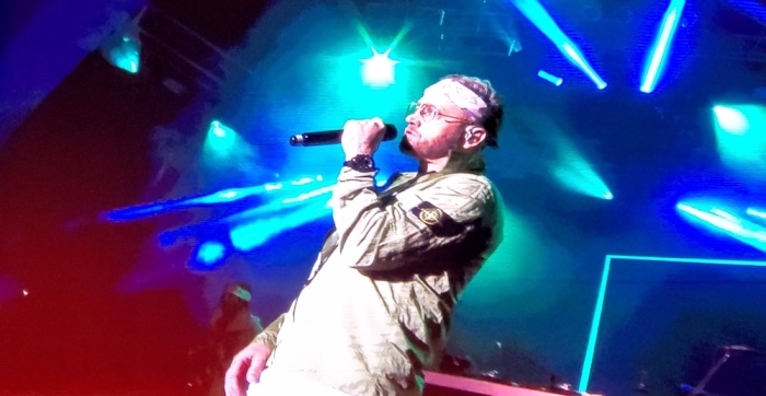 TobyMac performs at Universal Studios’ “Rock The Universe” in Orlando, Florida, on Jan. 25, 2020. 