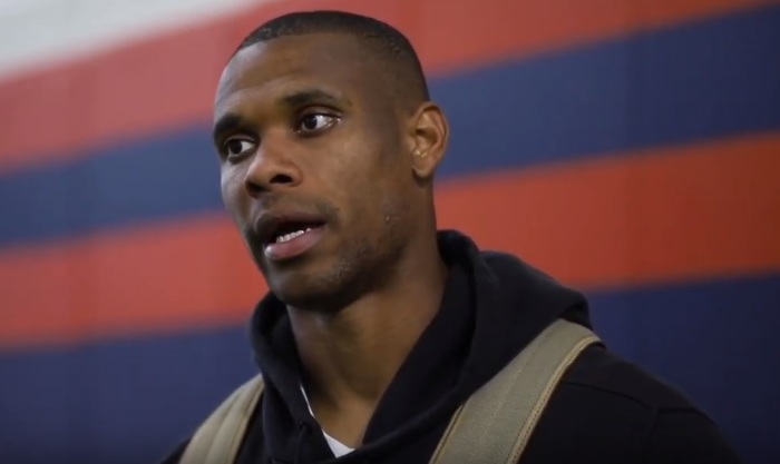 San Francisco 49ers wide receiver Jordan Matthews talks to Sports Spectrum. 