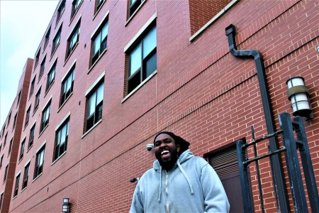 Edrice Givens, 45, said he lived most of his life in East New York in public housing until about three years ago when he moved with his wife to an affordable rental apartment in the Nehemiah Spring Creek neighborhood in Brooklyn. “It’s better living. It’s better community. You got more space,” he said of his two bedroom. 