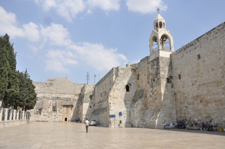 The Church of the Nativity in Bethlehem.